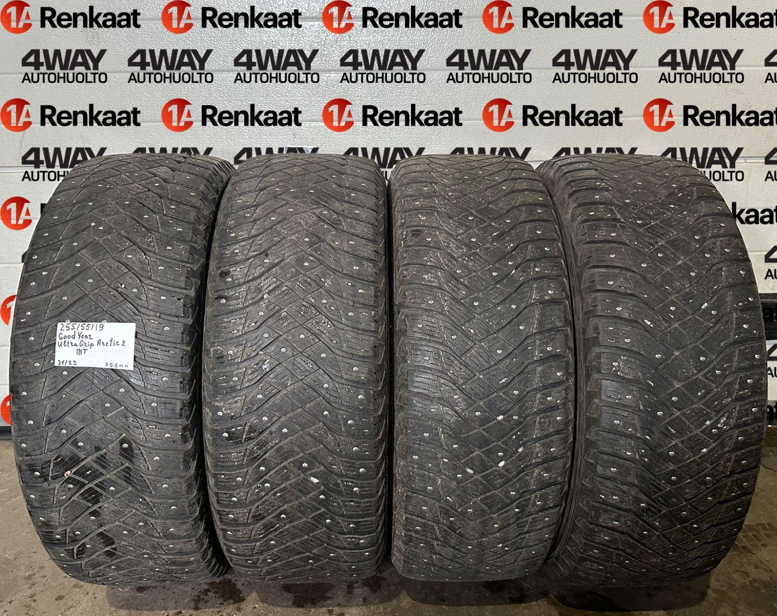 naastrehv Goodyear Ultra Grip Arctic 2 SUV DOT2021-22